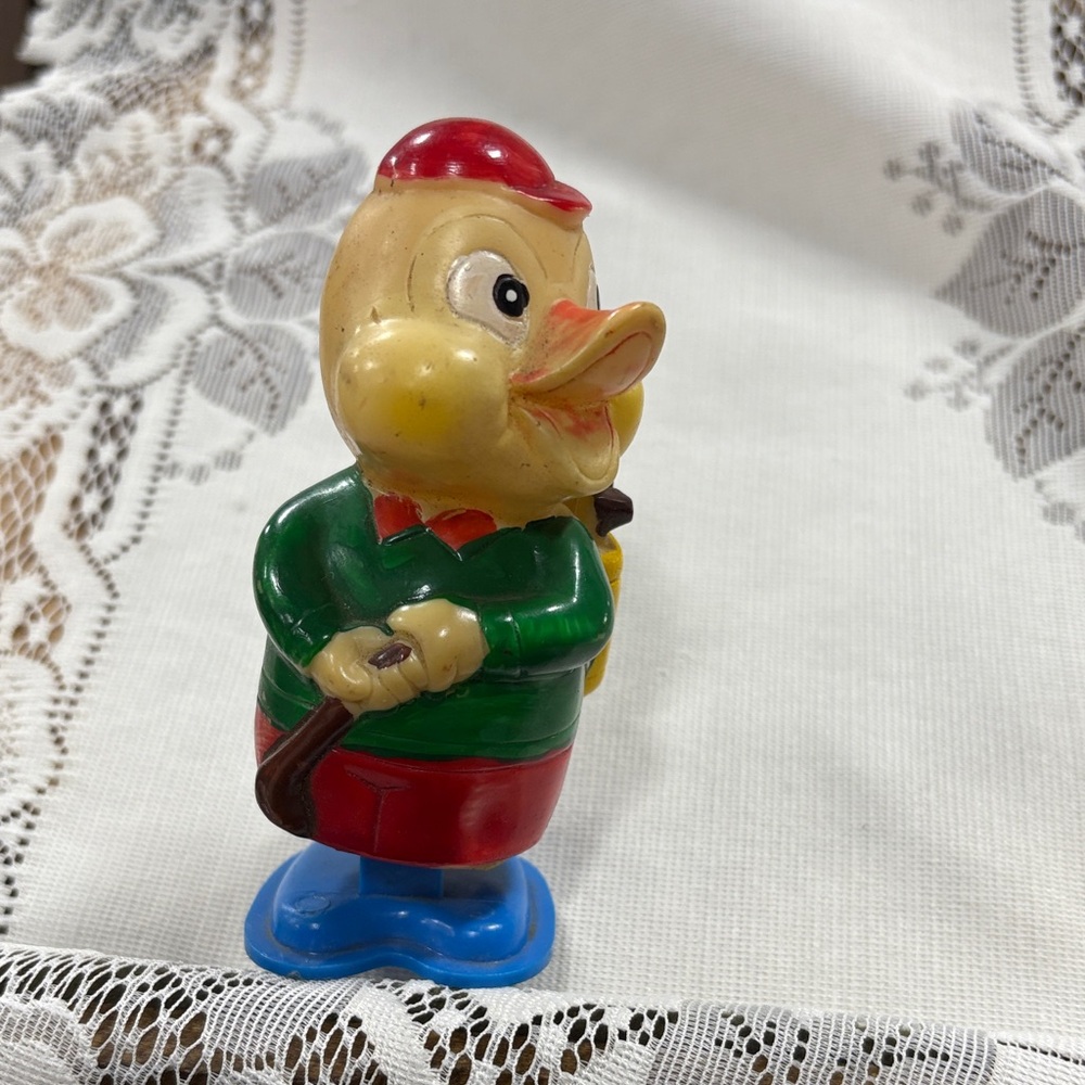vintage ALPS wind-up bobblehead duck toy, made in Japan